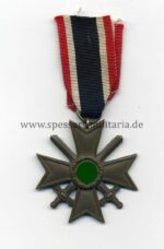 Kriegsverdienstkreuz 2. Klasse 1939 mit Urkunde 3./Aufkl.Abt. 158 – Bild 2