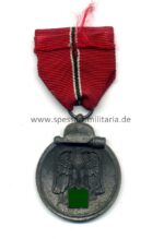 Ostmedaille, Winterschlacht im Osten 1941/42 (Hst. 13 – Gustav Brehmer, Markneukirchen)