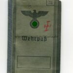 Wehrpass Gefreiter 9./Infanterie-Regiment 336