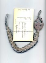 Wehrmacht Schützenschnur der Infanterie mit Trägerfoto – Bild 2