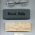Luftwaffe Dienstbrille eines Funkers, Feldpostnummer L33633