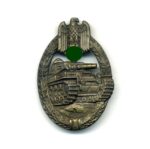 Panzerkampfabzeichen in Bronze, Hst. Ferdinand Wiedmann, Mint