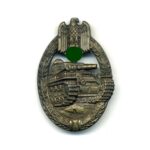 Panzerkampfabzeichen in Bronze, Hst. Ferdinand Wiedmann, Mint