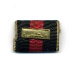 Feldspange für Medaille zur Erinnerung an den 1. Oktober 1938 (Sudetenland) mit Prager Burg