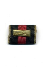 Feldspange für Medaille zur Erinnerung an den 1. Oktober 1938 (Sudetenland) mit Prager Burg