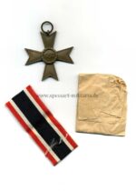 Kriegsverdienstkreuz 2. Klasse 1939 ohne Schwerter, Hersteller Deschler & Sohn, München – Bild 2