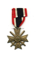 Kriegsverdienstkreuz 2. Klasse 1939 mit Schwertern, Hst. 100 – Rudolf Wächtler & Lange, Mittweida – Bild 2