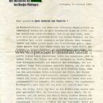 Kreisleiter Büdingen Rundschreiben Julmond 1942