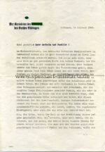 Kreisleiter Büdingen Rundschreiben Julmond 1942