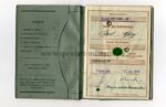 Wehrpass Gruppe mit Soldbuch, Militärpass und DAF Buch aus Siegen – Bild 3