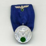 Wehrmacht Dienstauszeichnung 4. Klasse für 4 Jahre an Einzelspange