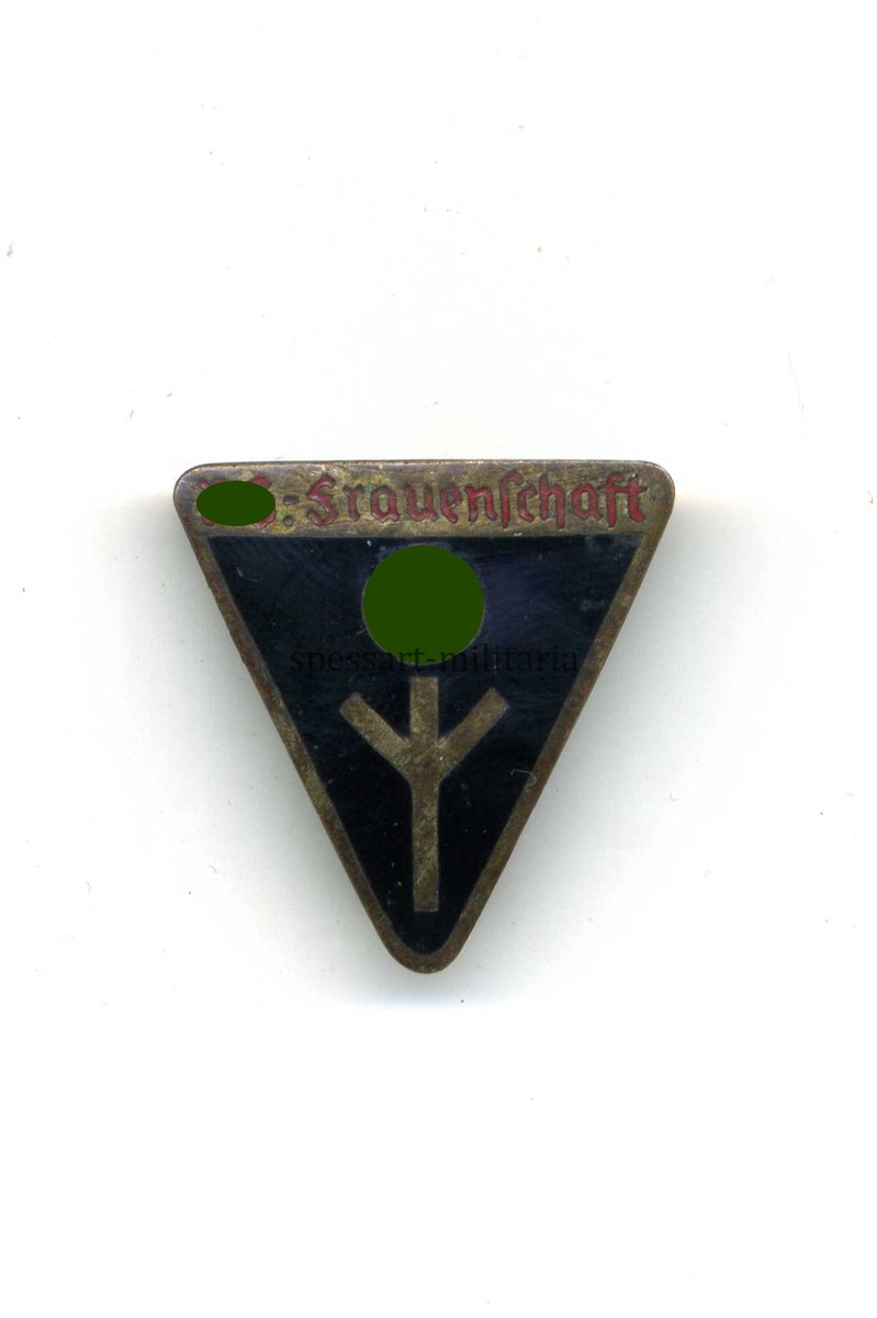 img130z NS-Frauenschaft Mitgliedsabzeichen RZM M1/25 "Rudolf Reiling, Pforzheim" – Bild 1
