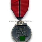 Medaille Winterschlacht im Osten 1941/42, Hst. 110 "Otto Zappe"
