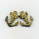 Auflagen für Schulterklappen der Marine Artillerie