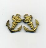 Auflagen für Schulterklappen der Marine Artillerie