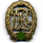 Reichssportabzeichen DRL in Bronze Hst. Ernst L. Müller, Pforzheim