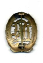 Reichssportabzeichen DRL in Bronze Hst. Ernst L. Müller, Pforzheim – Bild 2
