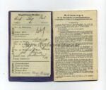 Wehrpass Gruppe mit Soldbuch, Militärpass und DAF Buch aus Siegen – Bild 11