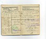 Wehrpass Gruppe mit Soldbuch, Militärpass und DAF Buch aus Siegen – Bild 17
