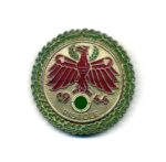 Standschützen – Schieß Abzeichen Tirol 1944 Pistole