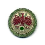 Standschützen – Schieß Abzeichen Tirol 1944 Pistole