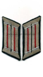 Wehrmacht Heer Paar Kragenspiegel Offizier der Artillerie