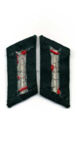 Wehrmacht Heer Paar Kragenspiegel Offizier der Artillerie – Bild 2