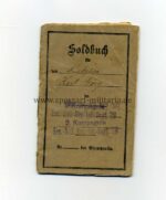 Wehrpass Gruppe mit Soldbuch, Militärpass und DAF Buch aus Siegen – Bild 16