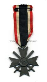 Kriegsverdienstkreuz mit Schwertern 2.Klasse 1939, Hst. "Moritz Hausch A.G., Pforzheim" – Bild 2