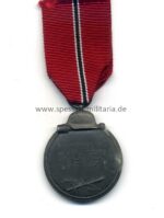 Ostmedaille, Winterschlacht im Osten 1941/42, Hst. 93 - "Richard Simm & Söhne, Gablonz" – Bild 2
