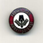 Reichsarbeitsdienst (RAD), Abzeichen Freiwilliger Arbeitsdienst. Ges. Gesch.