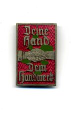 Abzeichen "Deine Hand dem Handwerk"