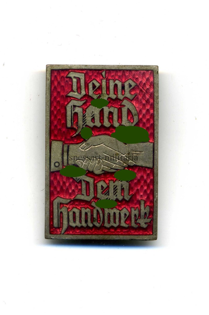 img144z Abzeichen "Deine Hand dem Handwerk" – Bild 1