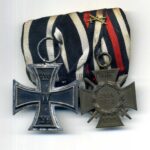 2er Ordensspange Eisernes Kreuz 2. Klasse 1914, Ehrenkreuz für Frontkämpfer