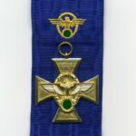 Polizei-Dienstauszeichnung für 25 Jahre Mint