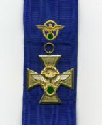 Polizei-Dienstauszeichnung für 25 Jahre Mint