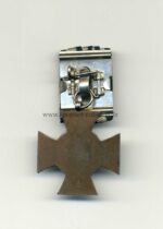 Ehrenkreuz für Kriegsteilnehmer 1914/1918 - Hersteller "Alfred Stübbe, Berlin" an Spange – Bild 2