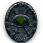 Verwundetenabzeichen 1939 in Schwarz, Hersteller 107