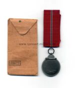 Ostmedaille mit Verleihungstüte, Hst. 3 - "Wilhelm Deumer, Lüdenscheid", Winterschlacht im Osten 1941/42 – Bild 2