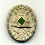 Verwundetenabzeichen 1939 in Silber, Hst. 100