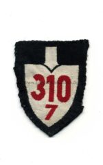Reichsarbeitsdienst (RAD) Ärmelspaten für Mannschaften, Abteilung 310/7