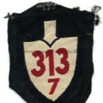 Reichsarbeitsdienst (RAD) Ärmelspaten für Mannschaften, Abteilung 313/7