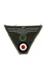 Wehrmacht Mützenabzeichen Trapez für M43 Feldmütze