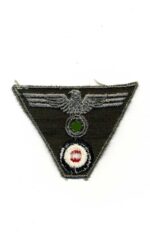 Wehrmacht Mützenabzeichen Trapez für M43 Feldmütze – Bild 2