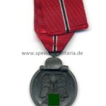 Ostmedaille, Winterschlacht im Osten 1941/42 (Hst. 76 - Ernst L. Müller, Pforzheim)