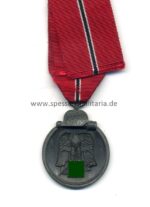 Ostmedaille, Winterschlacht im Osten 1941/42 (Hst. 76 - Ernst L. Müller, Pforzheim)