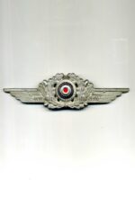 Luftwaffe Schirmmützenschwinge mit Kokarde