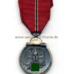 Ostmedaille, Winterschlacht im Osten 1941/42, Hst. 85 - "Julius Pietsch, Gablonz"