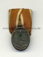 Deutsches Schutzwall Ehrenzeichen an 1er Ordensspange