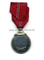 Ostmedaille, Winterschlacht im Osten 1941/42, Hst. 85 - "Julius Pietsch, Gablonz" – Bild 2